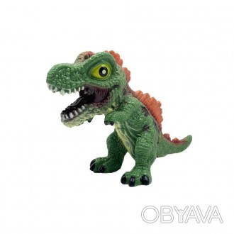 Іграшка динозавр - це гумова іграшка динозавр для дітей віком від 1-го року. Він. . фото 1