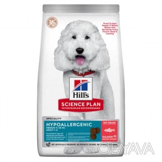 Сухий корм для собак Hill's SCIENCE PLAN Adult Hypoallergenic Medium (Хіллс Сайн. . фото 1