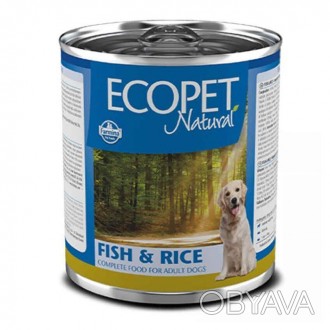 Консервированный корм с рыбой и рисом Farmina - это полезное и вкусное питание д. . фото 1