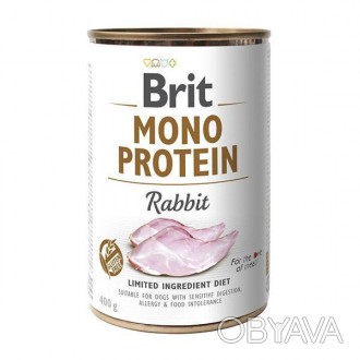 Brit Mono Protein пропонує комплексне і збалансоване харчування. Рецептура з вмі. . фото 1