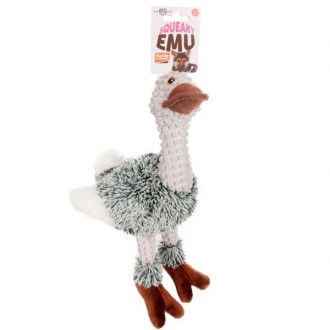 Flamingo Emu Plush ФЛАМИНГО СТРАУС ЭМУ мягкая игрушка с пищалкой для собак. Киев. фото 1 Flamingo Emu Plush ФЛАМИНГО СТРАУС ЭМУ мягкая игрушка с пищалкой для собак. Киев. фото 1