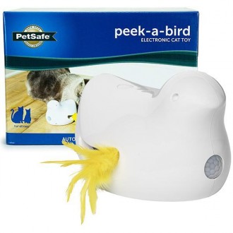 PetSafe Peek-a-Bird Electronic Cat Toy ПЕТСЕЙФ ПТИЧКА интерактивная игрушка для . Киев. фото 1 PetSafe Peek-a-Bird Electronic Cat Toy ПЕТСЕЙФ ПТИЧКА интерактивная игрушка для . Киев. фото 1