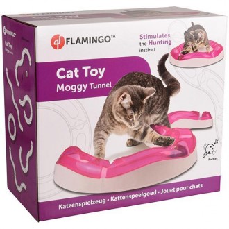Flamingo Moggy Tunnel ФЛАМИНГО МОГГИ интерактивная игрушка для котов. Киев. фото 1 Flamingo Moggy Tunnel ФЛАМИНГО МОГГИ интерактивная игрушка для котов. Киев. фото 1