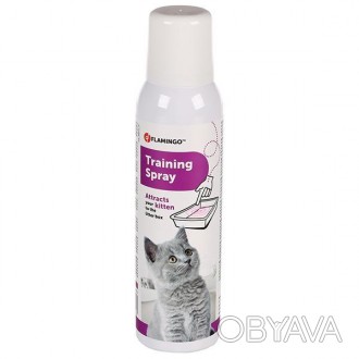 Flamingo Kitten Training Spray ФЛАМИНГО ТРЕНИНГ СПРЕЙ для приучения котенка к ту