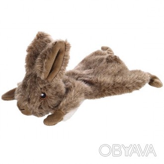 Мягкая игрушка для собак Flamingo Forre Rabbit – милый пушистый кролик, который . . фото 1