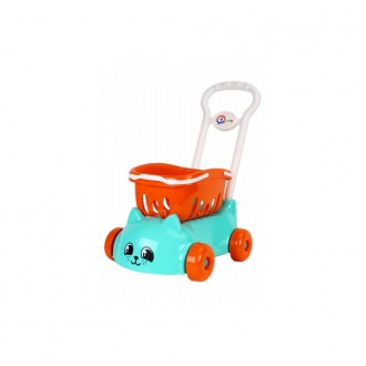 Іграшковий візок котик - цікава та оригінальна іграшка для хлопчиків та дівчаток. . фото 2