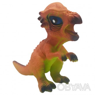 Ігрова фігурка динозавра для маленьких поціновувачів доісторичних тварин. Іграшк. . фото 1