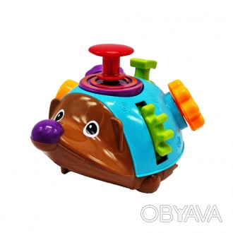 Чудова розвиваюча іграшка бізіборд «Їжачок Спайк» подарує вашому малюку море поз. . фото 1