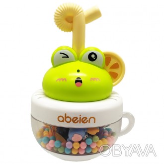 Креативна іграшка для ванни з розпилювачем води, у формі жабка. За допомогою ціє. . фото 1
