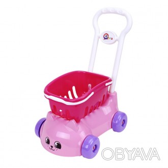 Іграшковий візок котик - цікава та оригінальна іграшка для хлопчиків та дівчаток. . фото 1