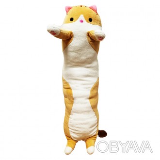 М'яка іграшка "Кіт батон" Bambi K15225, 70 см 
Ідеальний подарунок, який точно о. . фото 1