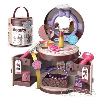 Набір стиліста дитячий "Салон краси" з дзеркалом ідеальний подарунок: це
чудова . . фото 1