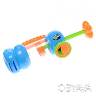 Яскрава пластикова іграшка для ванної у формі морського коника. Низ іграшки помі. . фото 1