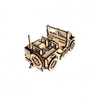 Дерев’яний конструктор “Willys Legend” – реалістична модель за основу якої взяли. . фото 4