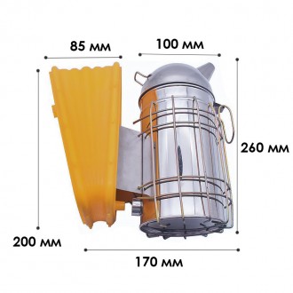 Дымарь пасечный Lesko BS-027 с ограждением с нержавеющей стали
Высококачественны. . фото 7