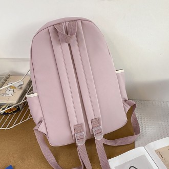 Рюкзак Lesko 21727 зайка розовый подростковый
Стильный школьный рюкзак – идеальн. . фото 4