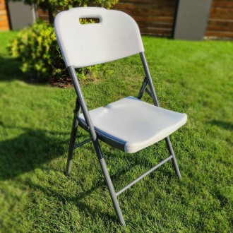 Складной стул (стандартный тип) 47,5*59*86,5см белый SW-00001607
Материал: сиден. . фото 2