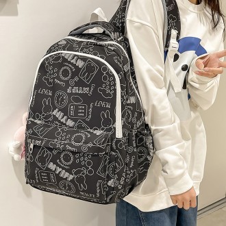 Рюкзак Lesko 601928 Black подростковый
Стильный школьный рюкзак – идеальный спут. . фото 9