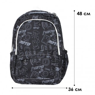 Рюкзак Lesko 601928 Black подростковый
Стильный школьный рюкзак – идеальный спут. . фото 10