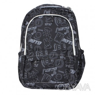 Рюкзак Lesko 601928 Black подростковый
Стильный школьный рюкзак – идеальный спут. . фото 1