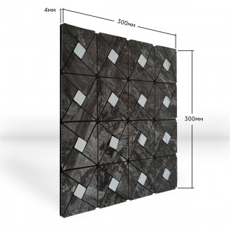 Плитка из ПЭТ (полиэтилентерефталата) часто используется для создания мозаичных . . фото 5