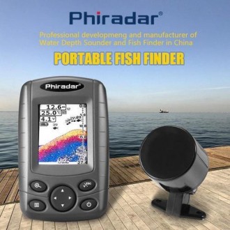 Эхолот для рыбалки Phiradar FF188N. 
Отличный и компактный эхолот для рыбалки, у. . фото 9