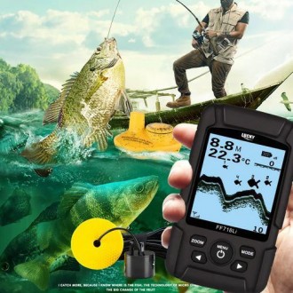 Эхолот для рыбалки FF718LiTB . 
Отличный и компактный эхолот для рыбалки, универ. . фото 9