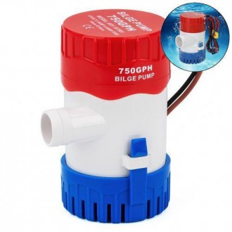 Помпа погружная Fuan A01-107501; 750GPH; 47л/мин; 12V; Ручная. Трюмная помпа. Во. Дніпро. фото 1 Помпа погружная Fuan A01-107501; 750GPH; 47л/мин; 12V; Ручная. Трюмная помпа. Во. Дніпро. фото 1