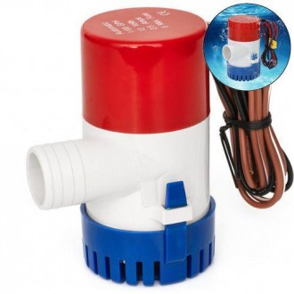 Помпа погружная Shiyuan WW-07102A; 1100GPH; 70л/мин; 12V; Автомат. Трюмная помпа. Днепр. фото 1 Помпа погружная Shiyuan WW-07102A; 1100GPH; 70л/мин; 12V; Автомат. Трюмная помпа. Днепр. фото 1