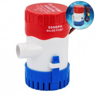 Помпа погружная Fuan A01-105001; 500GPH; 32л/мин; 12V; Ручная. Трюмная помпа. Во. Дніпро. фото 1 Помпа погружная Fuan A01-105001; 500GPH; 32л/мин; 12V; Ручная. Трюмная помпа. Во. Дніпро. фото 1