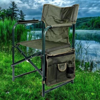 Туристическое кресло складное Ranger Гранд +карманы; Отличный складной/раскладно. . фото 9