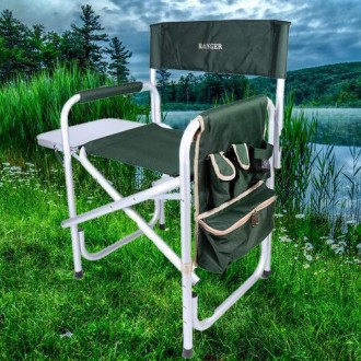 Туристическое кресло складное Ranger FC-95200S +столик +сумка;Отличный складной/. . фото 9