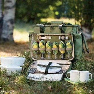 Набор для пикника Ranger Rhamper Lux НВ6-520;
Отличный пикниковый набор посуды в. . фото 9