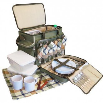 Набор для пикника Ranger Rhamper Lux НВ6-520;
Отличный пикниковый набор посуды в. . фото 3