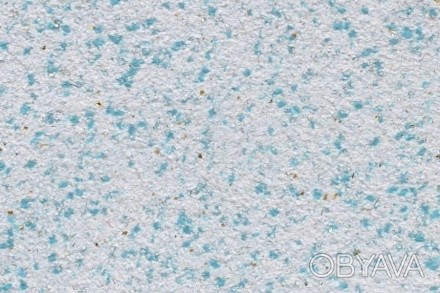 Рідкі шпалери PolDecor 17-2 основа бавовна колір білий, блакитний, нитка бавовня. . фото 1