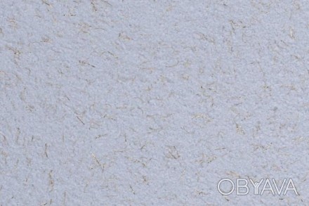 Рідкі шпалери PolDecor 22-2 основа бавовна колір білий, блискітки колір золото с. . фото 1