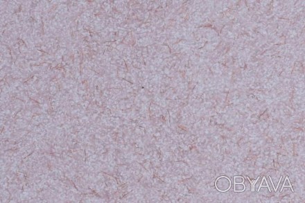Рідкі шпалери PolDecor 31-1 основа бавовна колір білий, рожевий, блискітки золот. . фото 1
