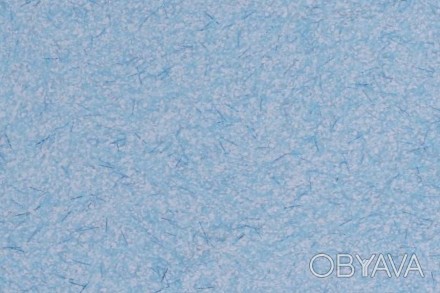 Рідкі шпалери PolDecor 31-2 основа бавовна колір білий, блакитний, блискітки син. . фото 1