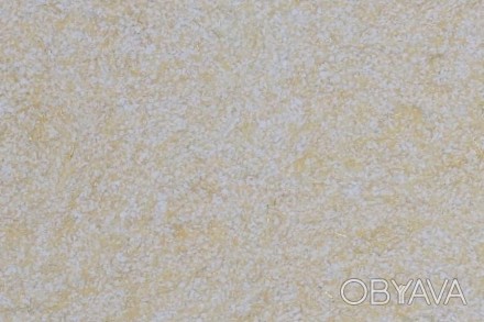 Рідкі шпалери PolDecor 31-3 основа бавовна колір білий, жовтий, блискітки золото. . фото 1