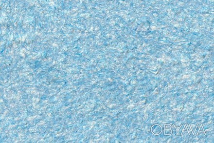 Рідкі шпалери Стиль тип 245 основа целюлозні волокна колір білий, шовк колір син. . фото 1
