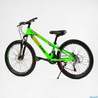 Спортивный велосипед подростковый Corso «Primary» 24" дюйма PRM-24632 стальной 
. . фото 4