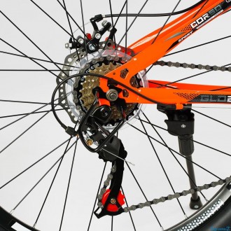 Велосипед горный спортивный «Global» 26" дюймов GL-26128 рама 13", 21 скорость
 . . фото 7