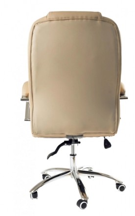 
Кресло офисное TF Кали Lux Хром Anyfix эко-кожа бежевая
Кресло Техфорвард Кали . . фото 5