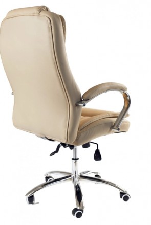 
Кресло офисное TF Кали Lux Хром Anyfix эко-кожа бежевая
Кресло Техфорвард Кали . . фото 4