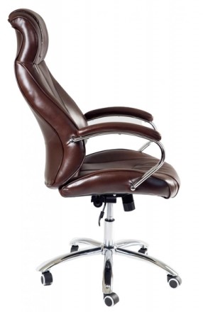 
Кресло руководителя TF Соломон Хром Anyfix эко-кожа коричневая
Кресло Соломон -. . фото 3