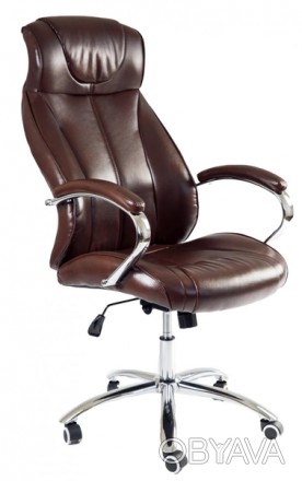 
Кресло руководителя TF Соломон Хром Anyfix эко-кожа коричневая
Кресло Соломон -. . фото 1