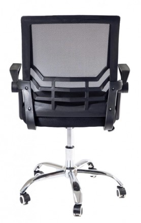 
Кресло офисное TF Флекс Хром Tilt сетка черная
Кресло Техфорвард Флекс – бюджет. . фото 3