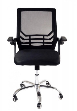 
Кресло офисное TF Флекс Хром Tilt сетка черная
Кресло Техфорвард Флекс – бюджет. . фото 6