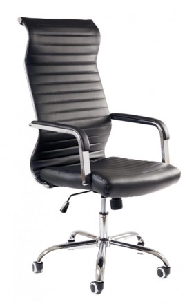 
Кресло офисное TF Селена Хром Tilt эко-кожа Черный
Кресло Техфорвард Нитро - эт. . фото 2