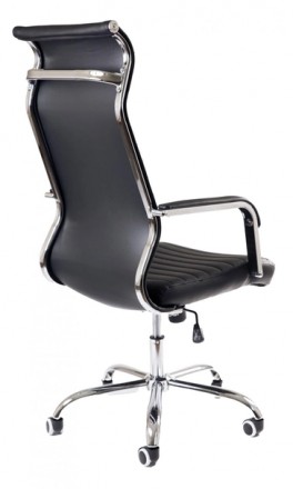 
Кресло офисное TF Селена Хром Tilt эко-кожа Черный
Кресло Техфорвард Нитро - эт. . фото 4